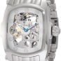 NEW Mens Invicta Lupah Mechanical Skeleton Stainless Steel Watch