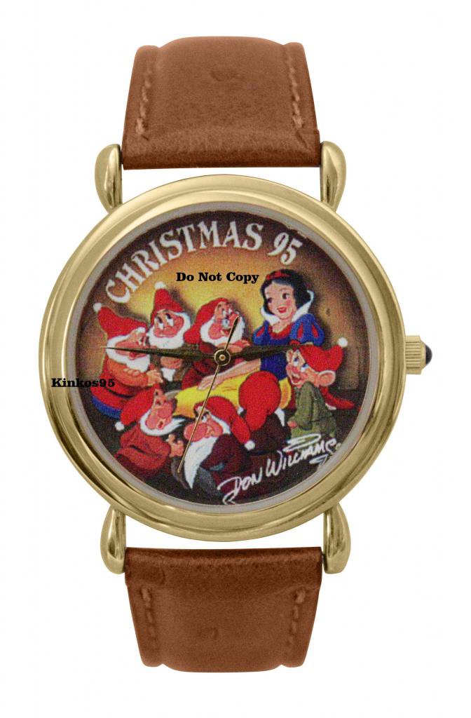 NEW Disney Snow White & Original Art Limited Edition Watch HTF