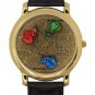 NEW Disney Sleeping Beauty Good Fairy Godmothers 1993 Castle Watch HTF