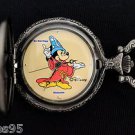 NEW Disney Mickey Mouse Limited Edition Sorcerer Fantasia Pocket Watch HTF