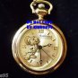 NEW Disney Fossil Jiminy Cricket Limited Edition Gold Pocket Watch HTF