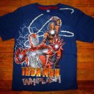 NEW Boys Iron Man 2 & Whiplash T Shirt