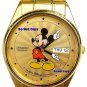 Mint Ladies Disney Mickey Mouse SEIKO Starburst Date/Day Watch HTF #33