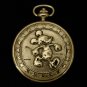Disney Mickey Mouse Colibri Authentic Gold Pocket 1928 Watch HTF