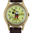NEW Disney Lorus Mickey Mouse Yellow Gloves Watch HTF
