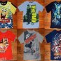LOT of 6 Marvel Iron Man Spongebob The Hulk Avatar Boys T Shirts Size 8 Medium