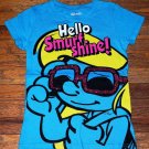 NEW Girls Smurfette "Hello Smurf Shine" T Shirt