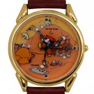 NEW Disney Mickey Mouse Rodeo Western Cowboy Guns Rotating Watch HTF