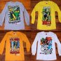 NWT Boys Lego Ninjago Long Sleeve Shirt Size 8 - 4 Styles to choose