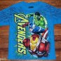 NEW Boys Marvel Avengers Iron Man, Captain America, The Hulk T shirt Size 8