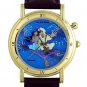 NEW Disney Fossil Aladdin and Jasmine Lights Up Limited Edition Watch HTF