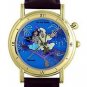 NEW Disney Fossil Aladdin and Jasmine Lights Up Limited Edition Watch HTF