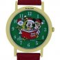 NEW Disney Lorus Mickey Minnie Mouse Donald Duck Christmas Musical Notes Watch