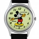NEW Disney Lorus Mickey Mouse Glow In The Dark Watch HTF