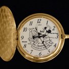 Disney Colibri Mickey Mouse Steamboat Willie Pocket Watch HTF