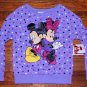 NWT Disney Minnie Mouse Mickey Mouse Girls Sweatshirt