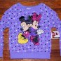 NWT Disney Minnie Mouse Mickey Mouse Girls Sweatshirt