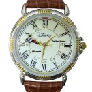NEW Men's Disney Mickey Mouse Hanging on Second Hand Watch HTF