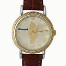 NEW Disney Ladies Winnie The Pooh Silhouette Gold Tone Watch