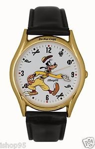 NEW DISNEY GOOFY BASEBALL BACKWARDS WATCH