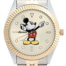 NEW DISNEY INGERSOLL MEN'S MICKEY MOUSE TWO-TONE WATCH