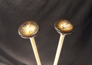 Handmade Knitting Needles Mushroom