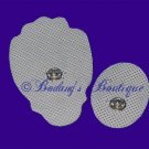 Electrode Pads (6) 2 Large & 4 Small ~ Digital/TENS/Massager~ HIDOW Compatible