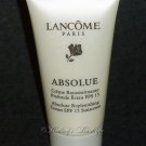Lancome Absolue Replenishing SPF15 Sunscreen ~ .5 oz./14 g Tube