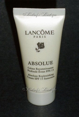 Lancome Absolue Replenishing SPF15 Sunscreen ~ .5 oz./14 g Tube
