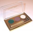 Estee Lauder Pure Color EyeShadow Trio~NICE BRUSH!~ EMERALD STONE #43~Eye Shadow