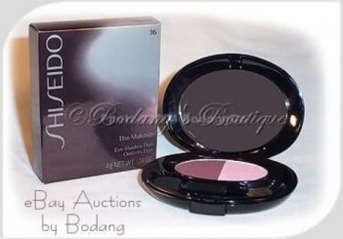 Shiseido ~The Makeup Eye Shadow Duo~ WINE AND ROSES #16 ~ NIB FULL SIZE w/MIRROR