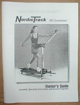 NORDIC TRACK PRO SKI MACHINE EXCELLENT Timer Manual