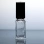 (72 ct) 1 Dram Clear Tall Square Shape Glass Bottles w/ Caps - Wholesale Decorative Bottles