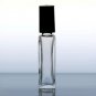 (144 ct) 2 Dram Clear Tall Square Shape Glass Bottles with Caps - Wholesale Decorative Bottles