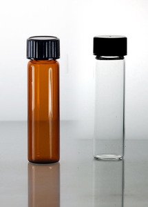 (144 Ct) 2 Dram Amber Glass Vials W/ P/P Caps And Orifice Reducers ...