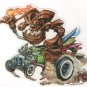 Surfin' Tiki Rod Sticker (S-84)