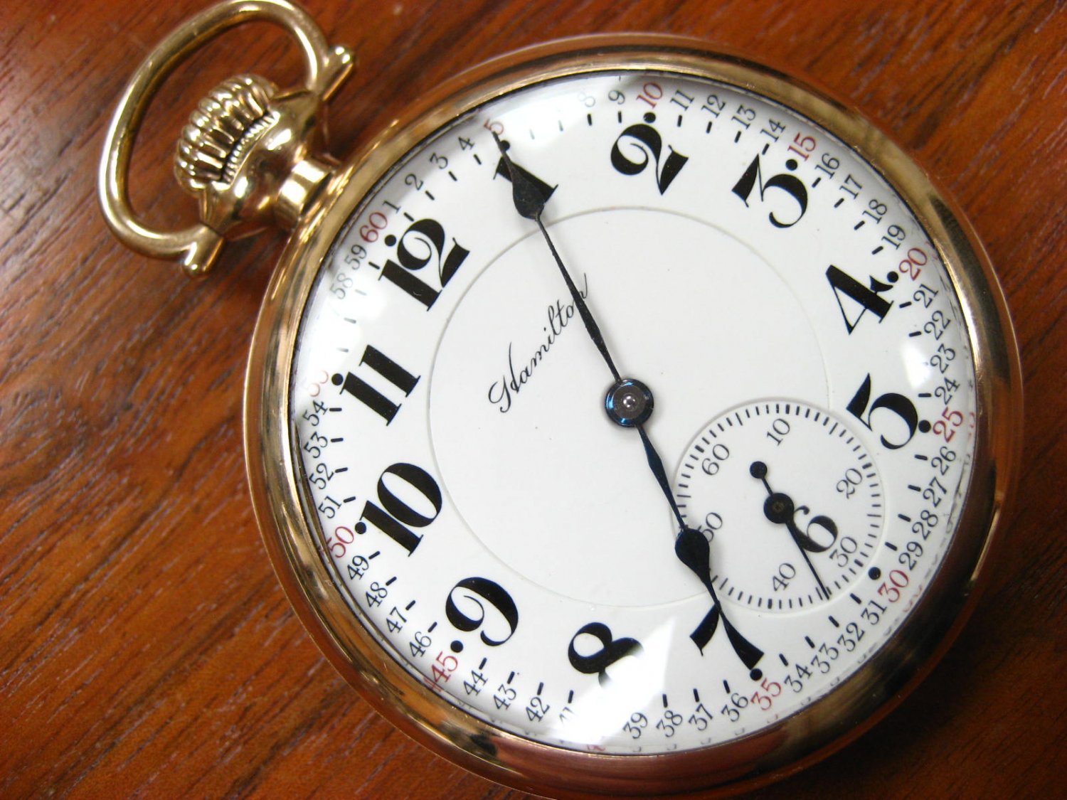 hamilton pocket watch