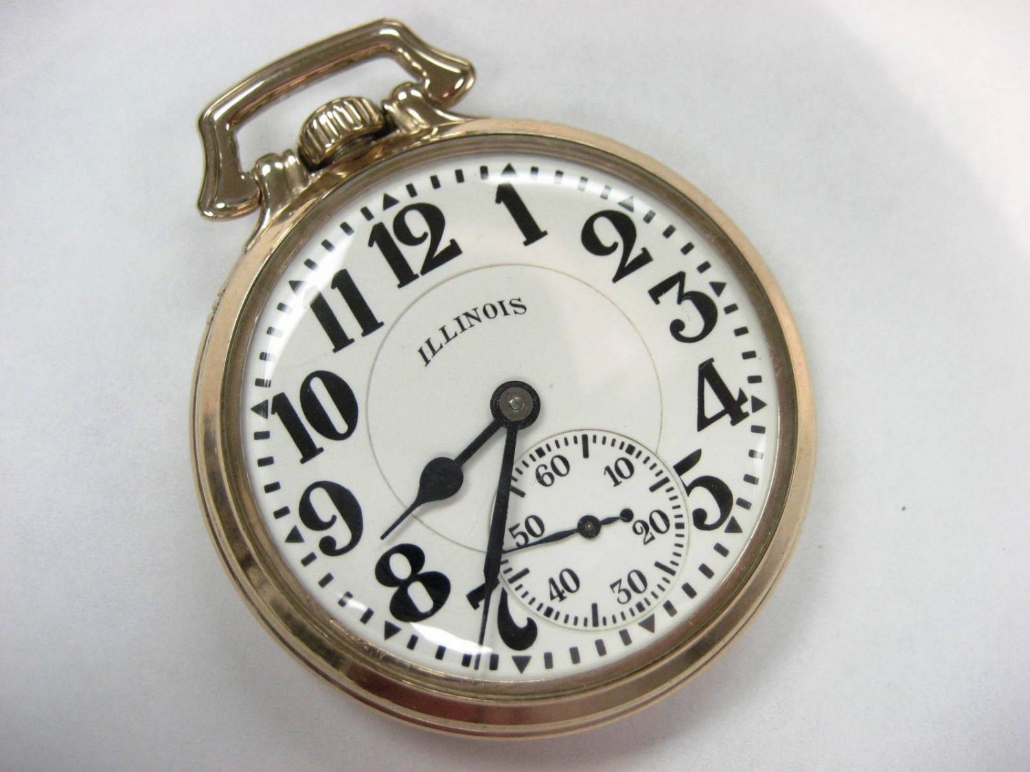 SOLD Illinois 161A Bunn Special, RR Grade, 16 Size, 21 Jewels Pocket