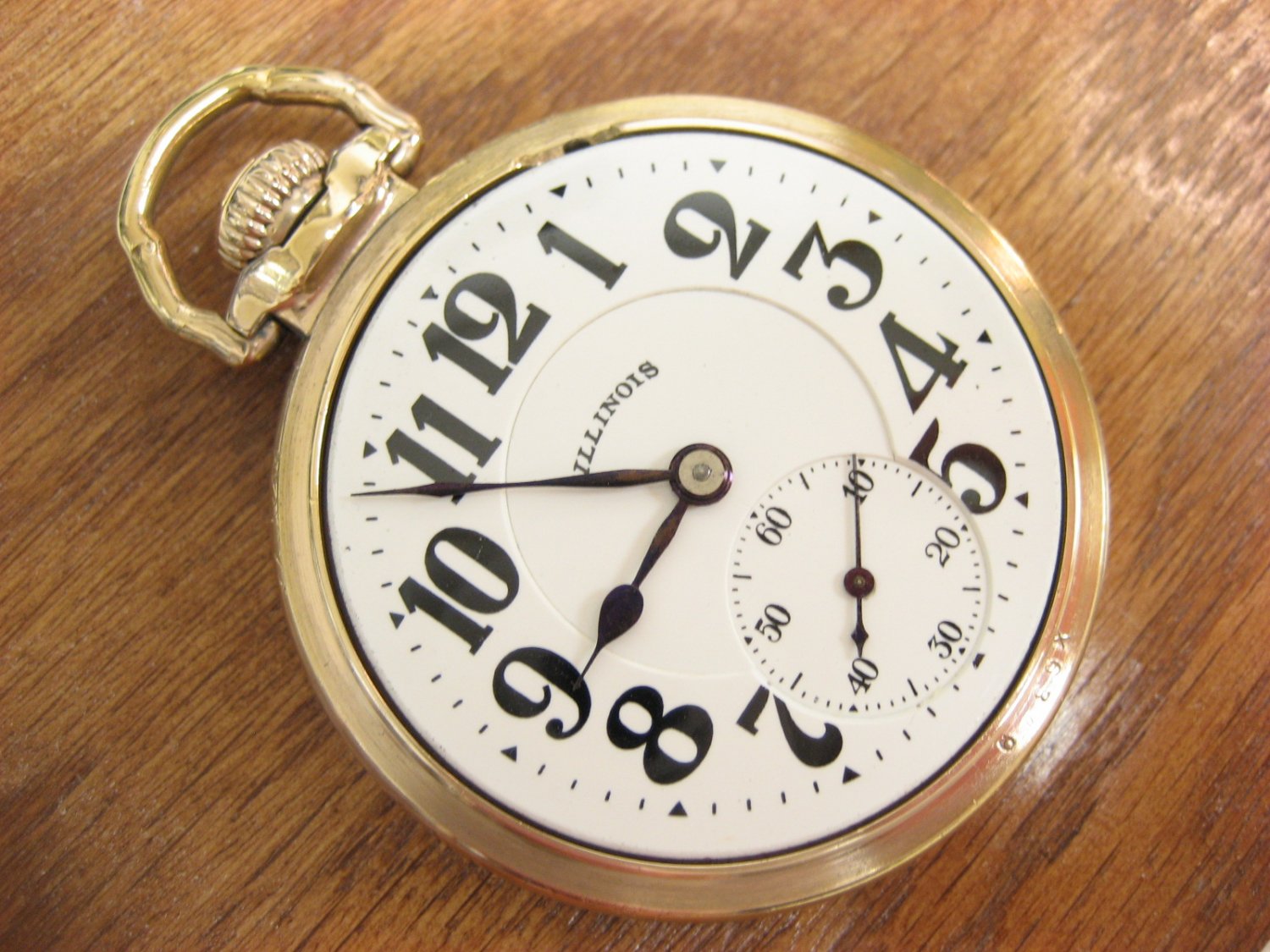 SOLD Illinois Bunn Special, 60 Hour RR Grade, 21 Jewels, 16 Size