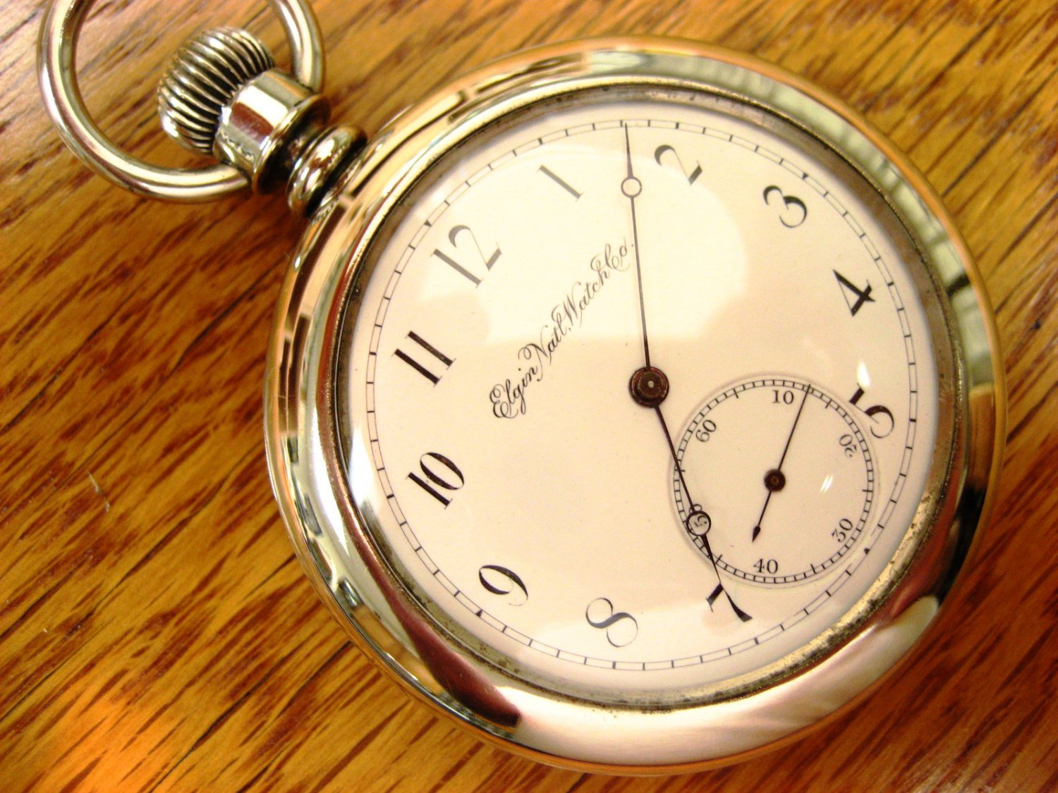 Elgin pocket watch serial numbers and value today