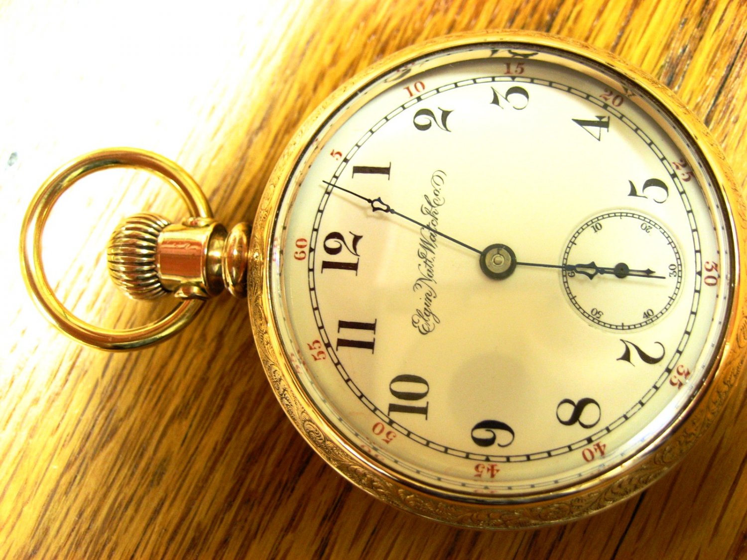 SOLD Elgin H.H. Taylor 18 Size Pocket Watch - Outstanding  