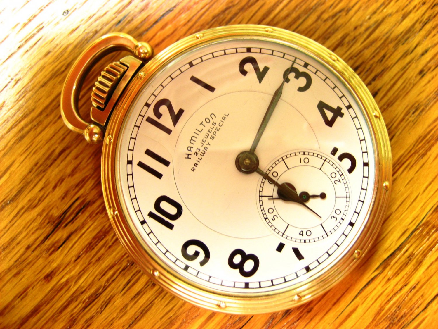 Hamilton 950B Pocket Watch, Made 1951, 23 Jewels, (Pocket Watches)