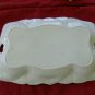 Antique Platter Hand Painted ? Czech glass