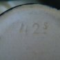 Old Sleepy Eye Stoneware Pitcher-Monmouth Illinois 4 inches