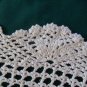 Vintage White HandCrocheted Doily/Table Mat 28 inches