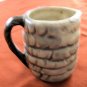 Two Miniature Character Mugs/Creamers: Toby Mug style