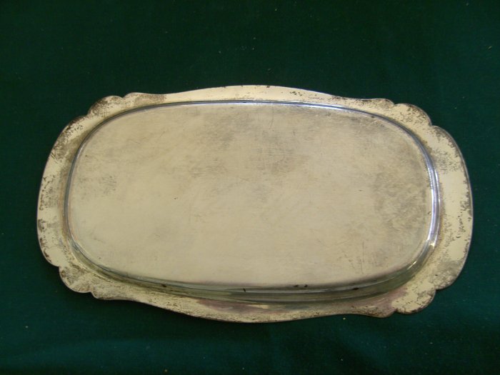 Wallace Sterling Silver Creamer & Sugar with Tray.