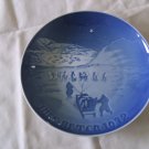 Bing and Grondahl Christmas Plate   1972
