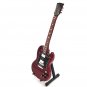 Collectible Memorabilia ACDC Angus Young Portrait MINI Guitar Gift