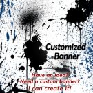 Custom Graphic Images for eCrater - Logo and Home Image